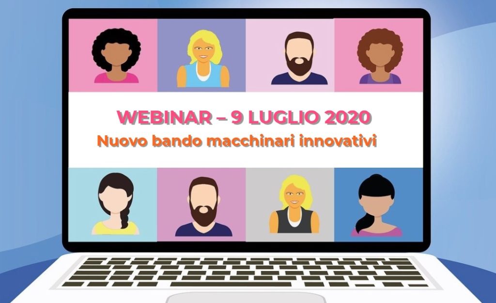 Nuovo bando macchinari innovativi, giovedì il webinar