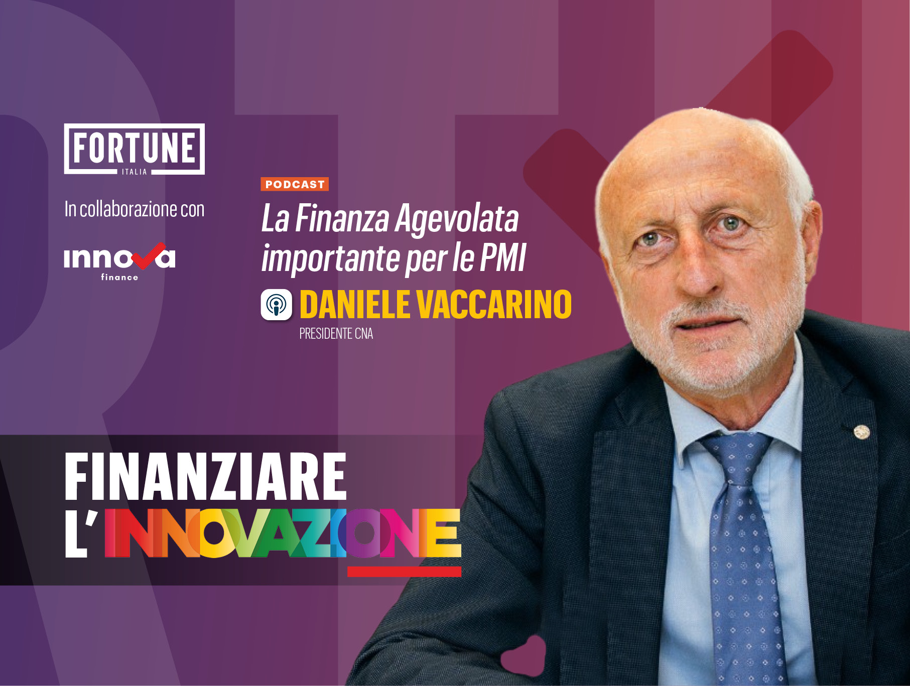Daniele Vaccarino (Cna): la finanza agevolata importante per le pmi