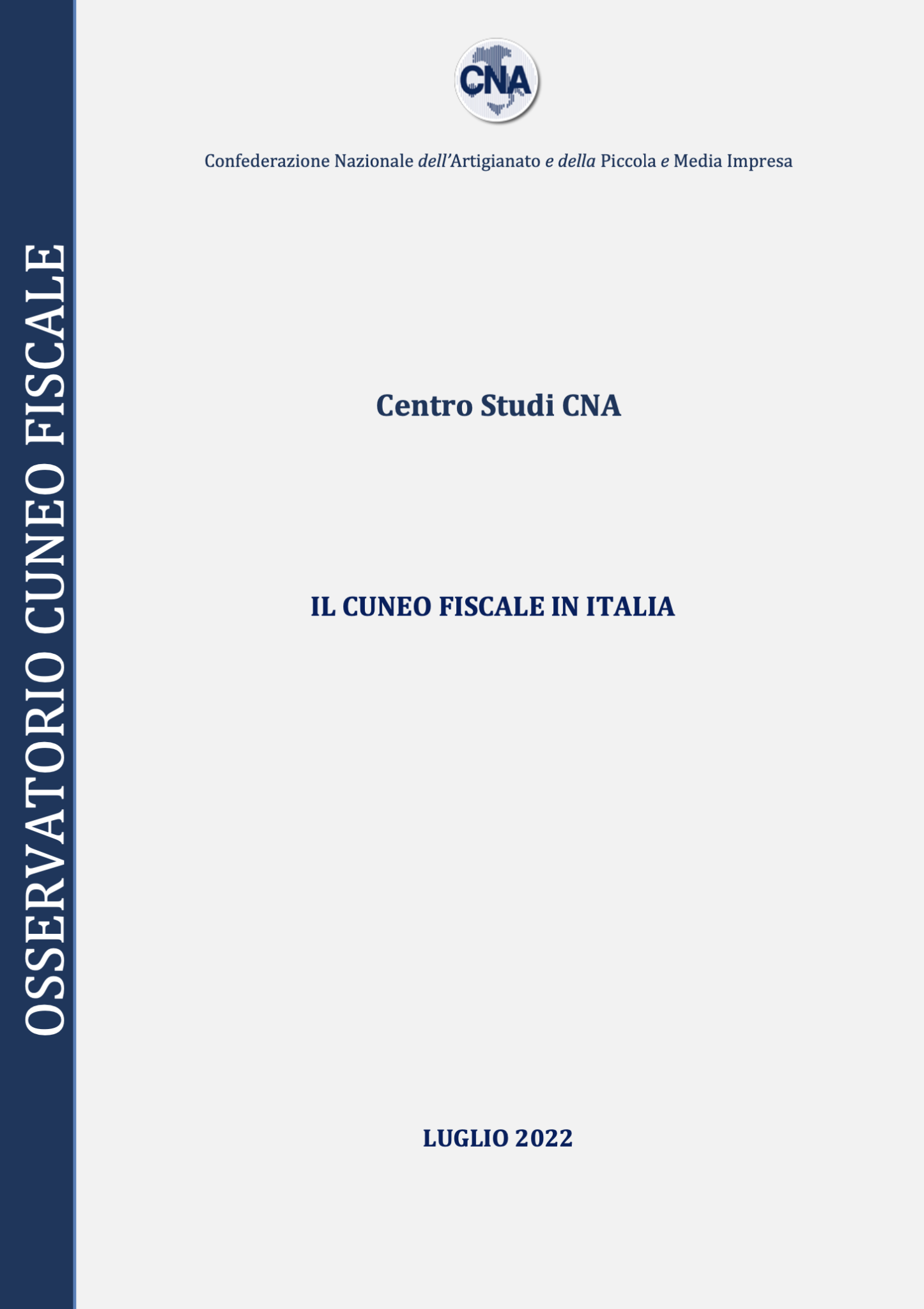 OSSERVATORIO CUNEO FISCALE 2022