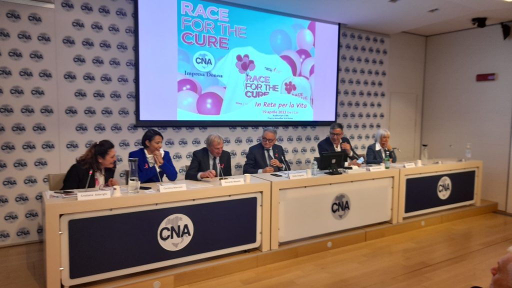 CNA si tinge di rosa per la Race for the cure