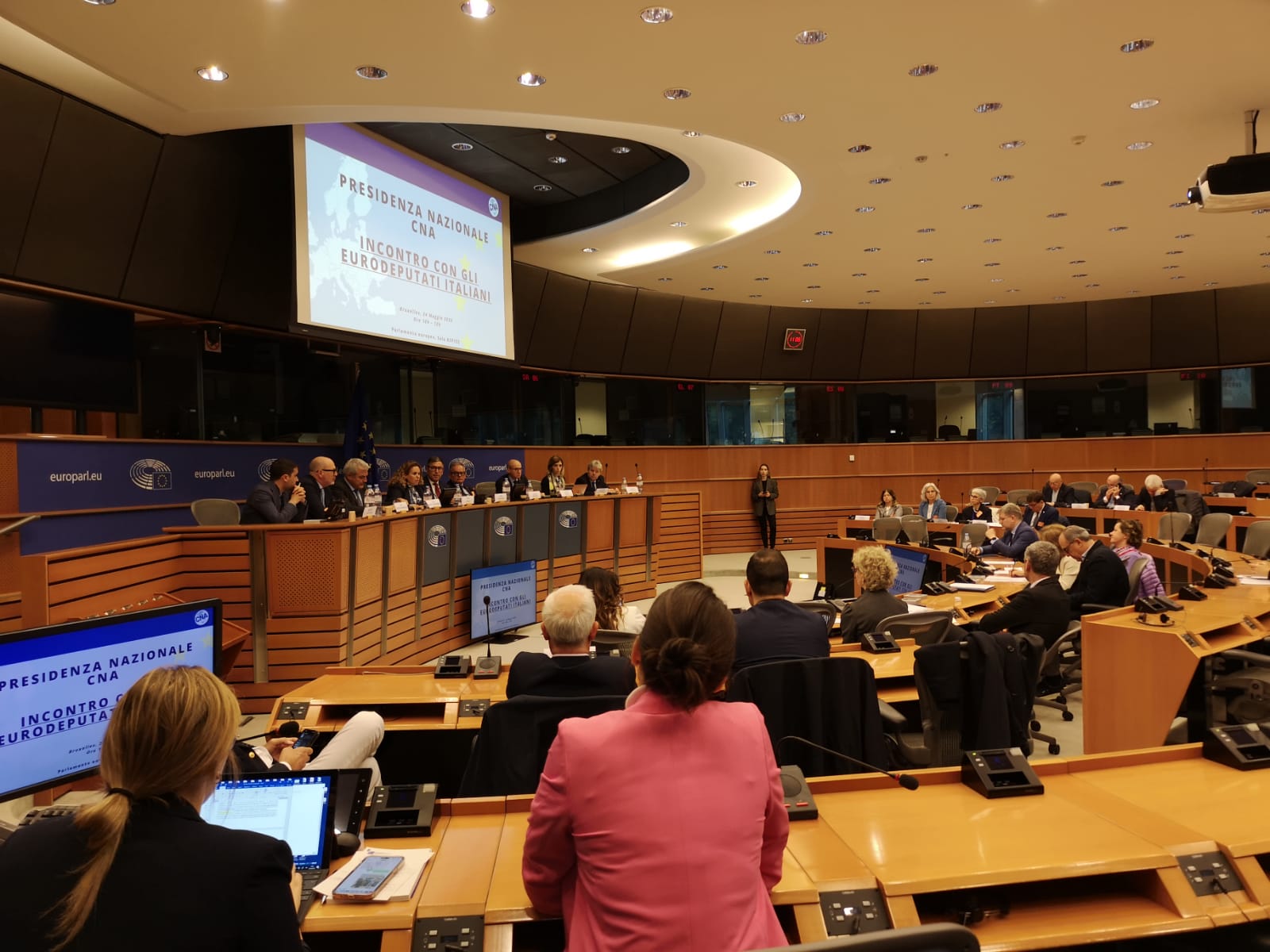 Le prospettive delle Pmi in un incontro tra CNA e europarlamentari