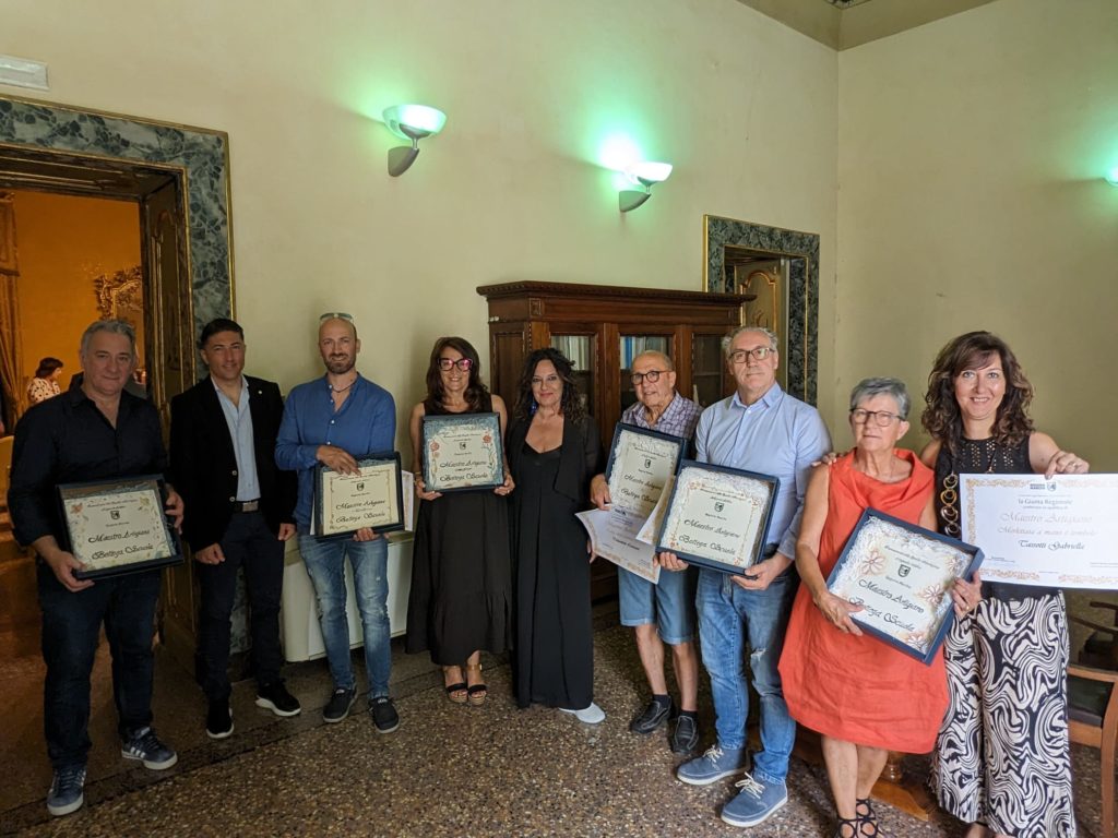 La Regione Marche premia gli artigiani di CNA Ascoli Piceno